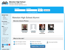 Tablet Screenshot of monctonhighschool.org